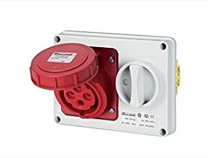 Presa Incasso Interbloccata 3P+N+T IP65 16A 380V